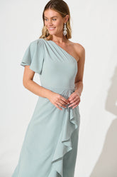 Sage Green Bird Maxi